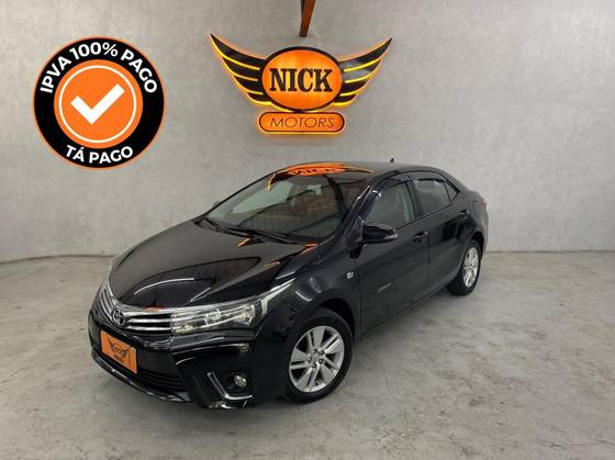TOYOTA COROLLA 1.8 GLI 16V FLEX 4P AUTOMÁTICO TOYOTA COROLLA 1.8 GLI 16V FLEX 4P AUTOMÁTICO